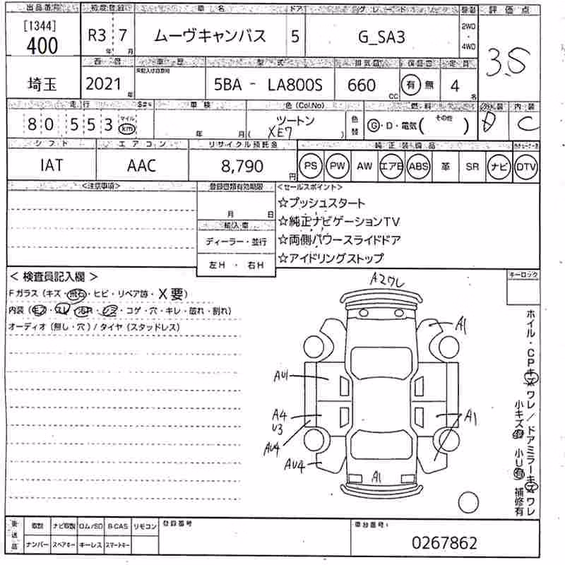 DAIHATSU MOVE CANBUS