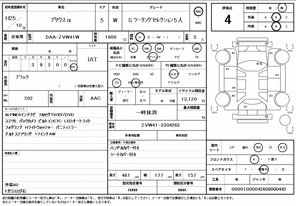 TOYOTA PRIUS ALPHA