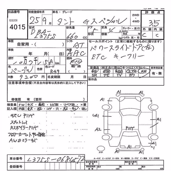 DAIHATSU TANTO