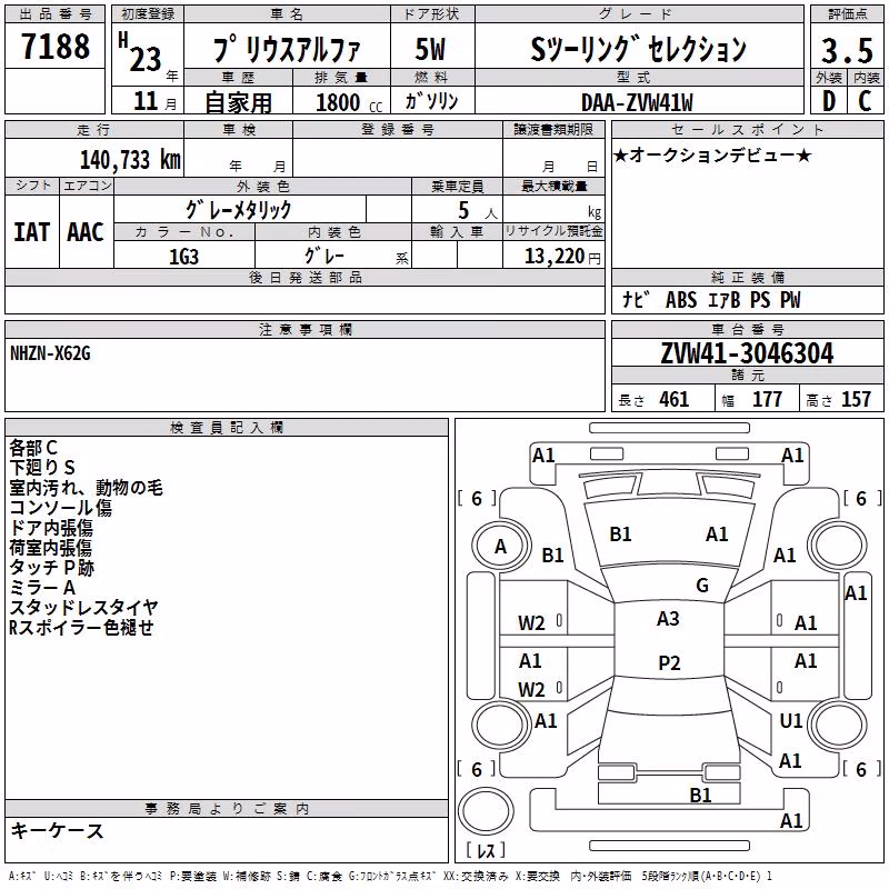 TOYOTA PRIUS ALPHA
