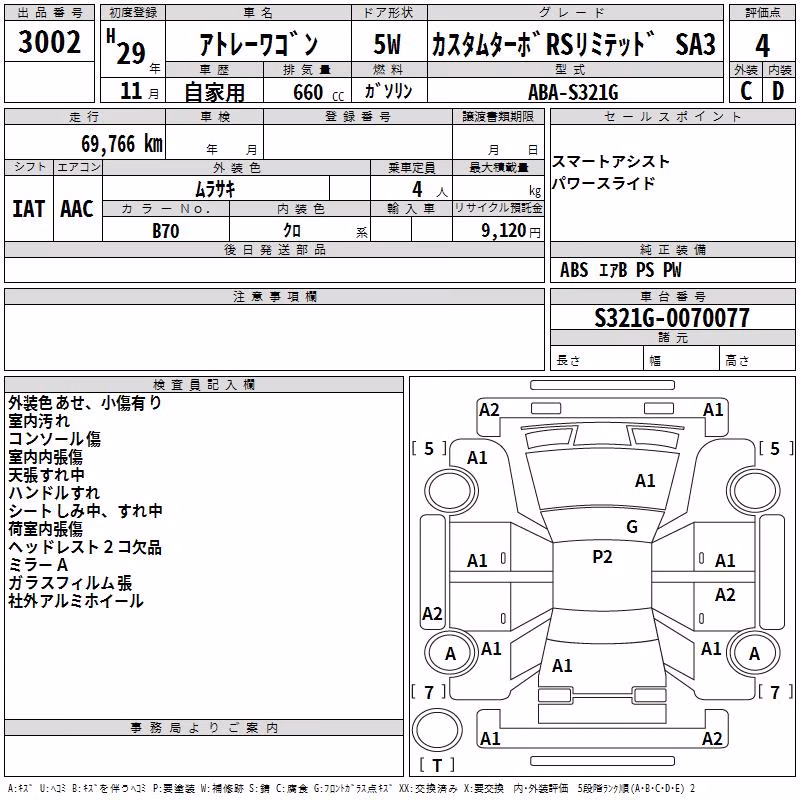 DAIHATSU ATRAI