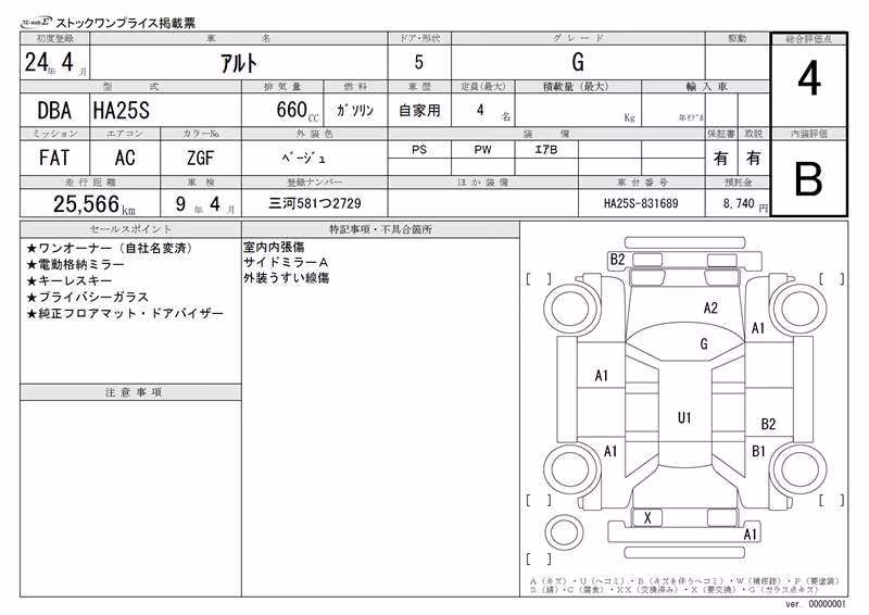 SUZUKI ALTO