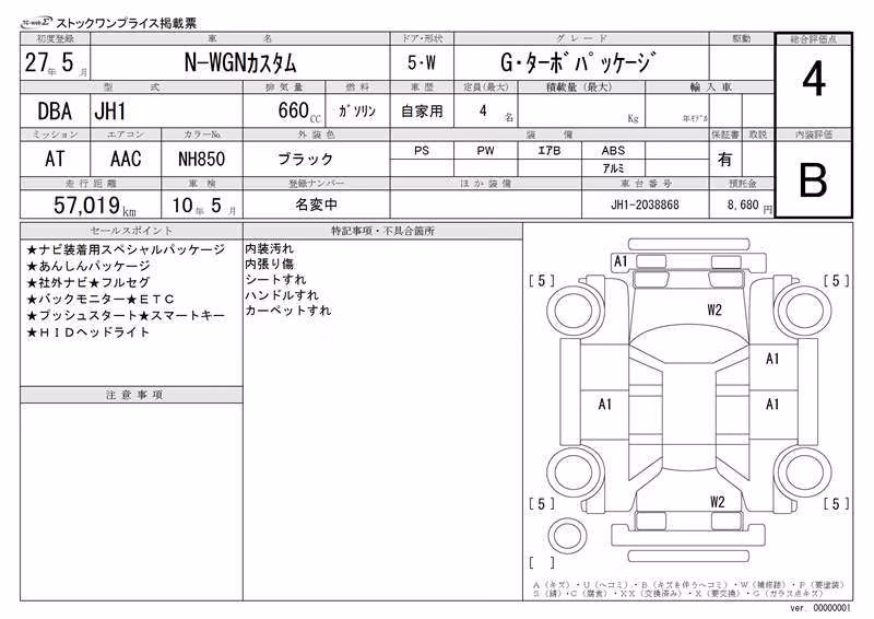 HONDA N-WGN