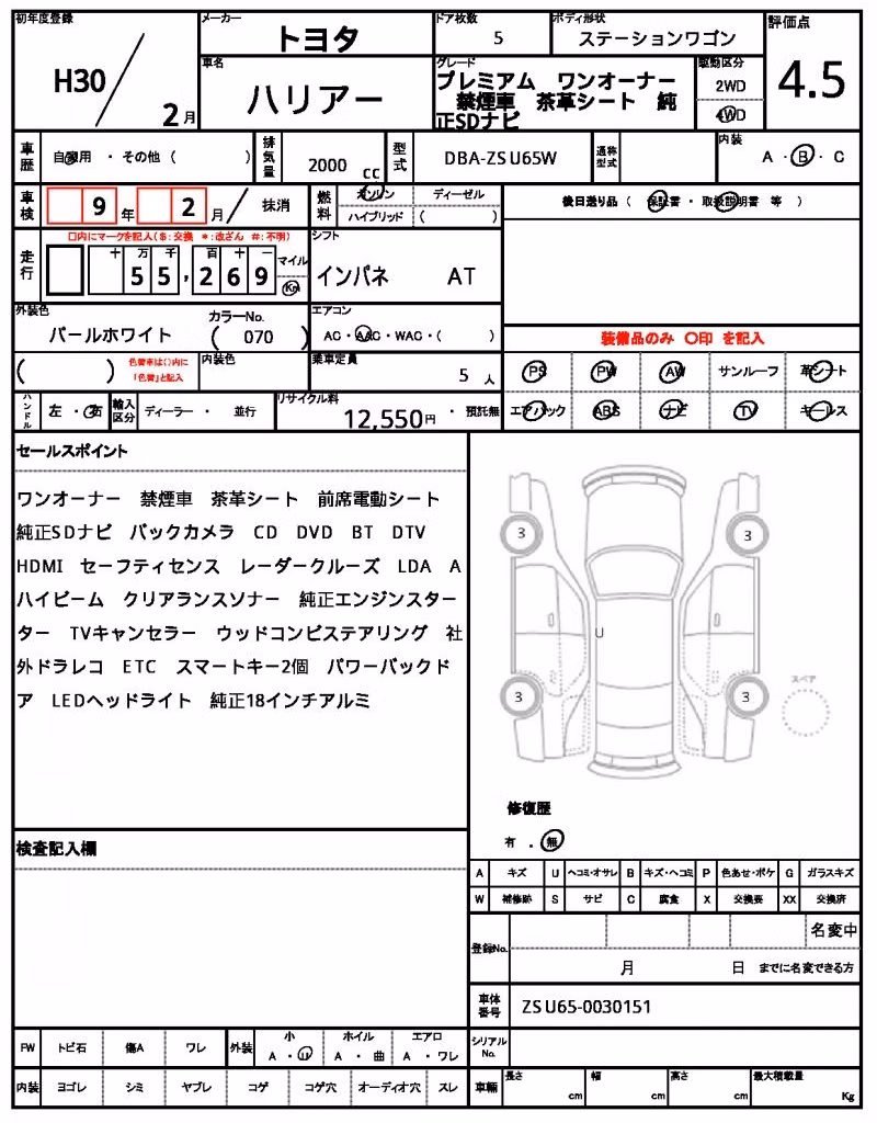 TOYOTA HARRIER