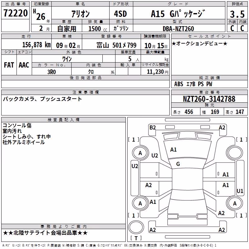 TOYOTA ALLION
