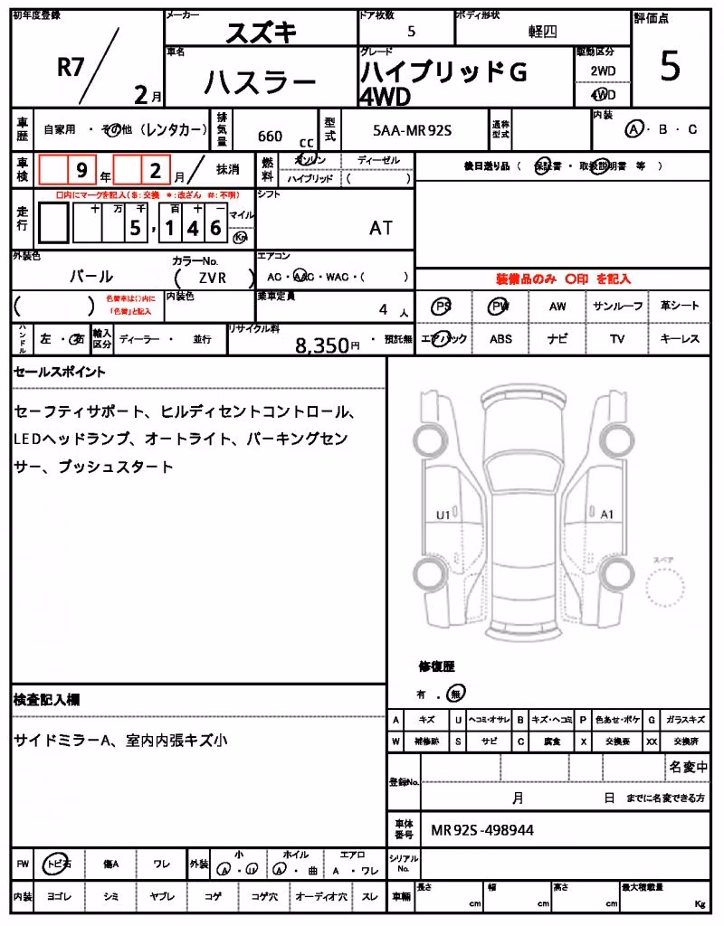 SUZUKI HUSTLER