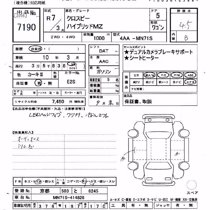 SUZUKI XBEE