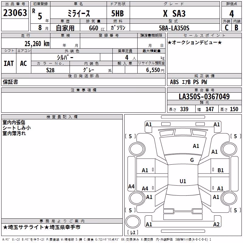 DAIHATSU MIRA E:S