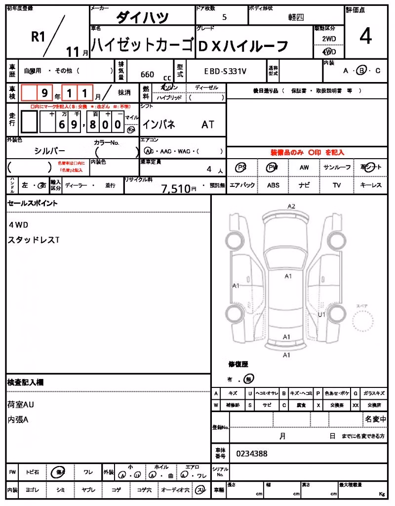 DAIHATSU HIJET