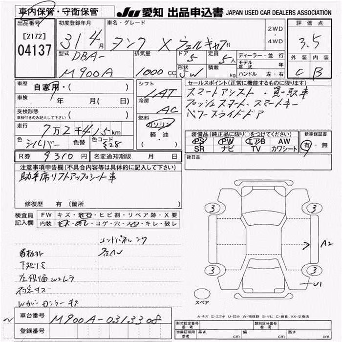 TOYOTA TANK