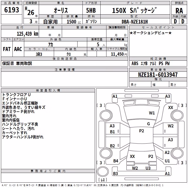 TOYOTA AURIS