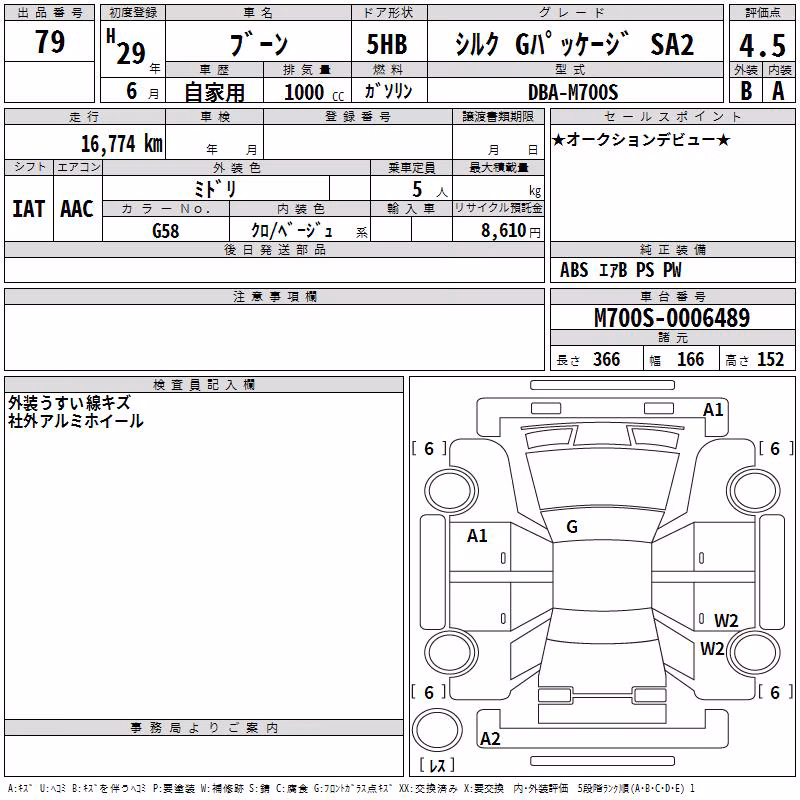 DAIHATSU BOON