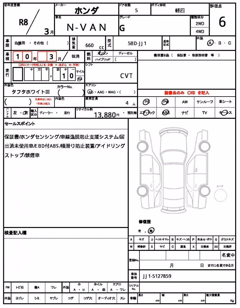 HONDA N-VAN