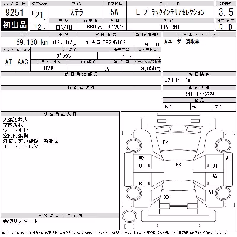 SUBARU STELLA