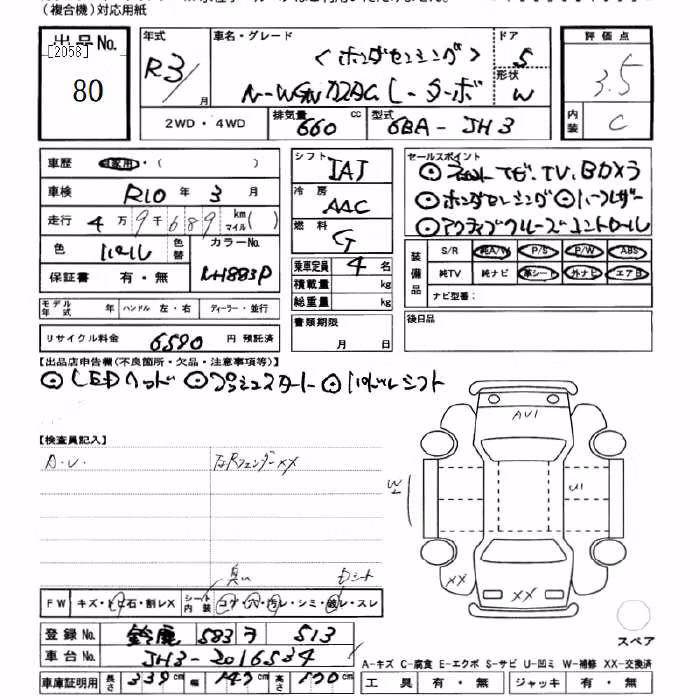 HONDA N-WGN