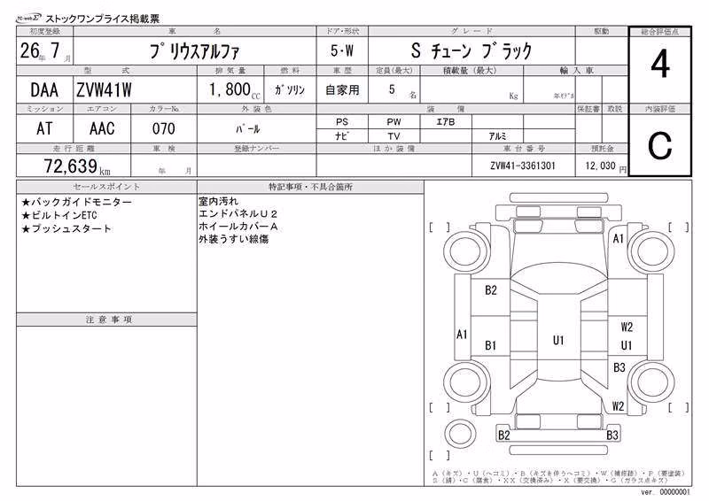 TOYOTA PRIUS ALPHA