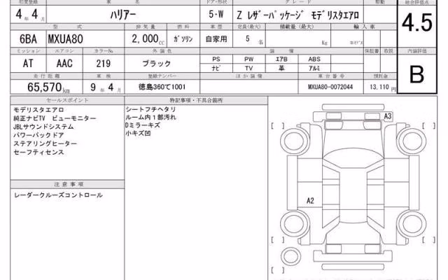 TOYOTA HARRIER