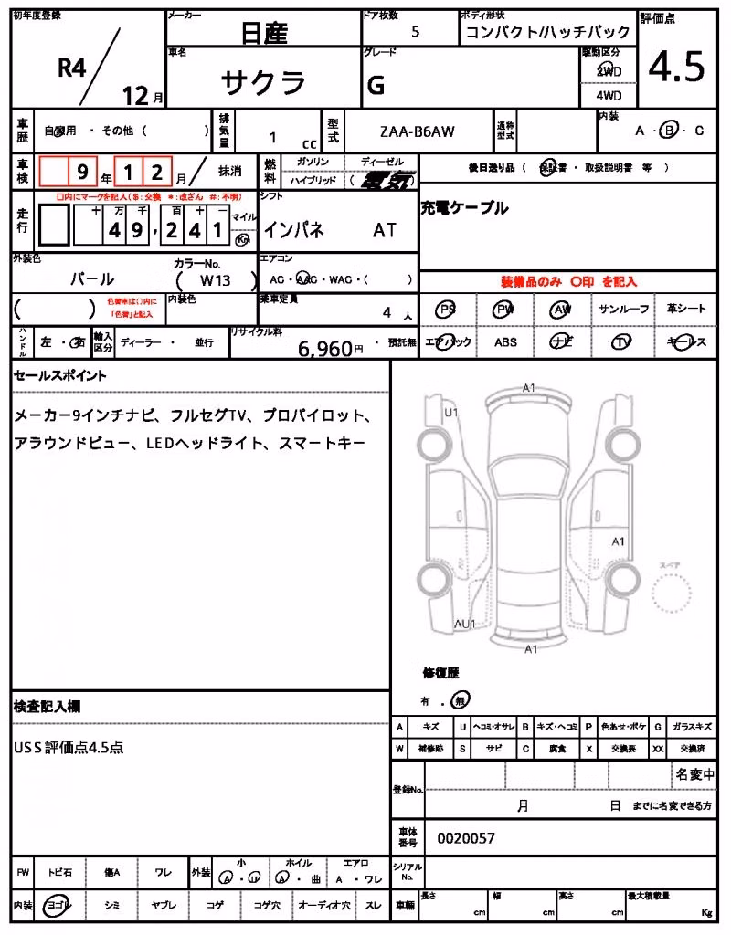 NISSAN SAKURA