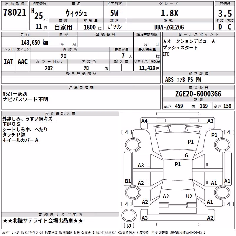 TOYOTA WISH