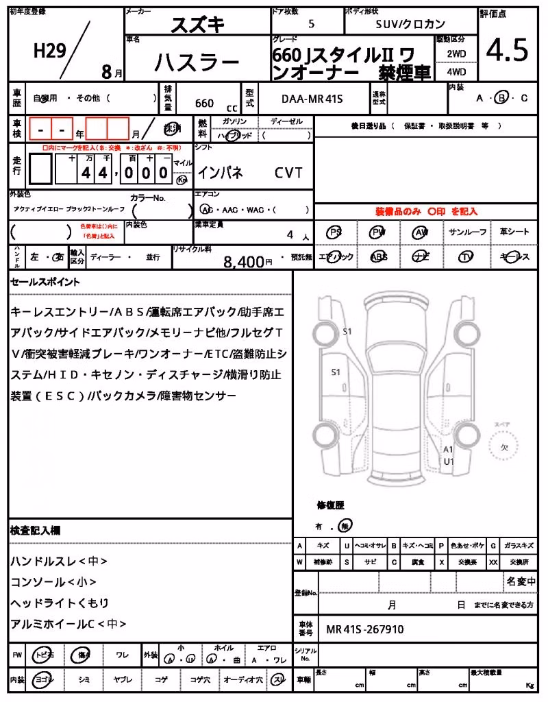 SUZUKI HUSTLER