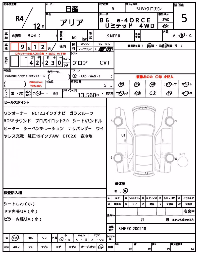 NISSAN ARIYA