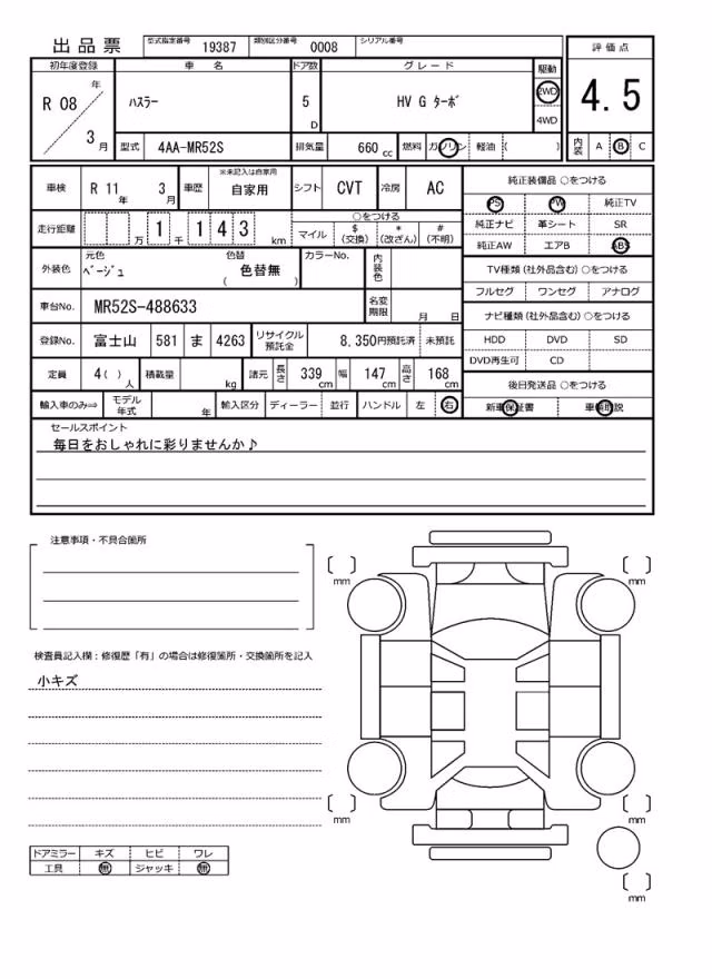 SUZUKI HUSTLER