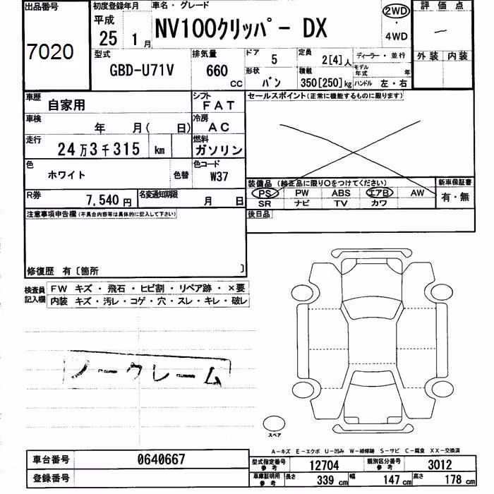 NISSAN NV100 CLIPPER