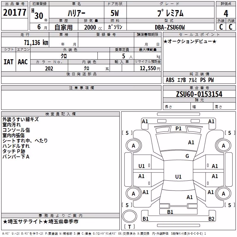 TOYOTA HARRIER