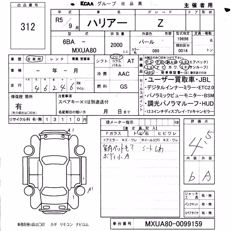 TOYOTA HARRIER