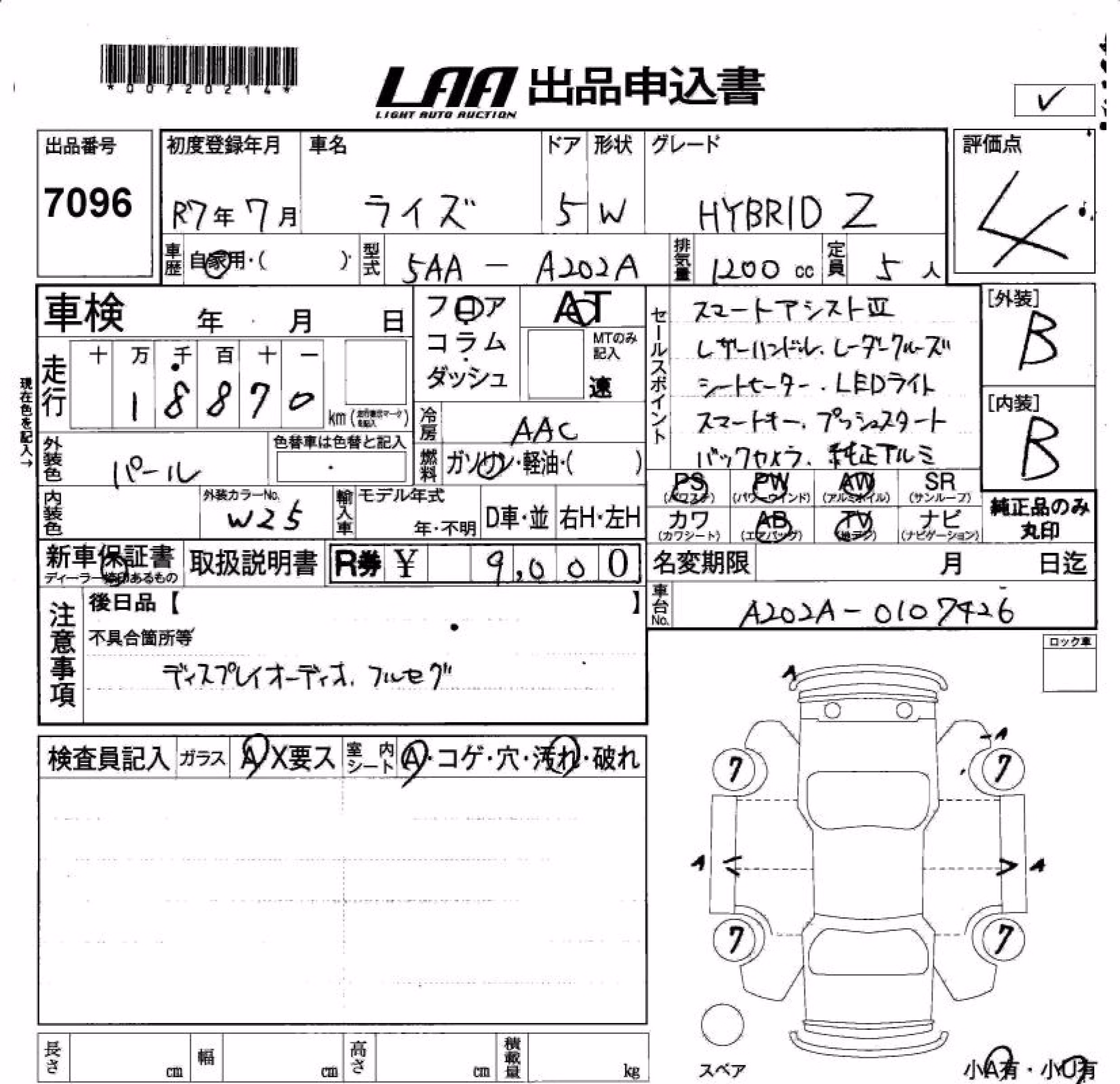 TOYOTA RAIZE