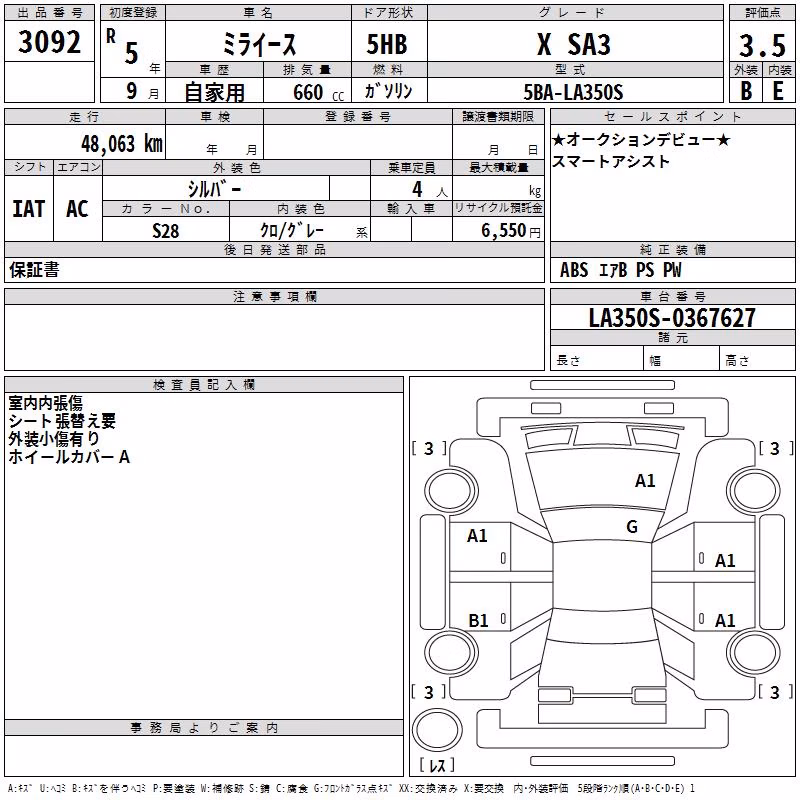 DAIHATSU MIRA E:S