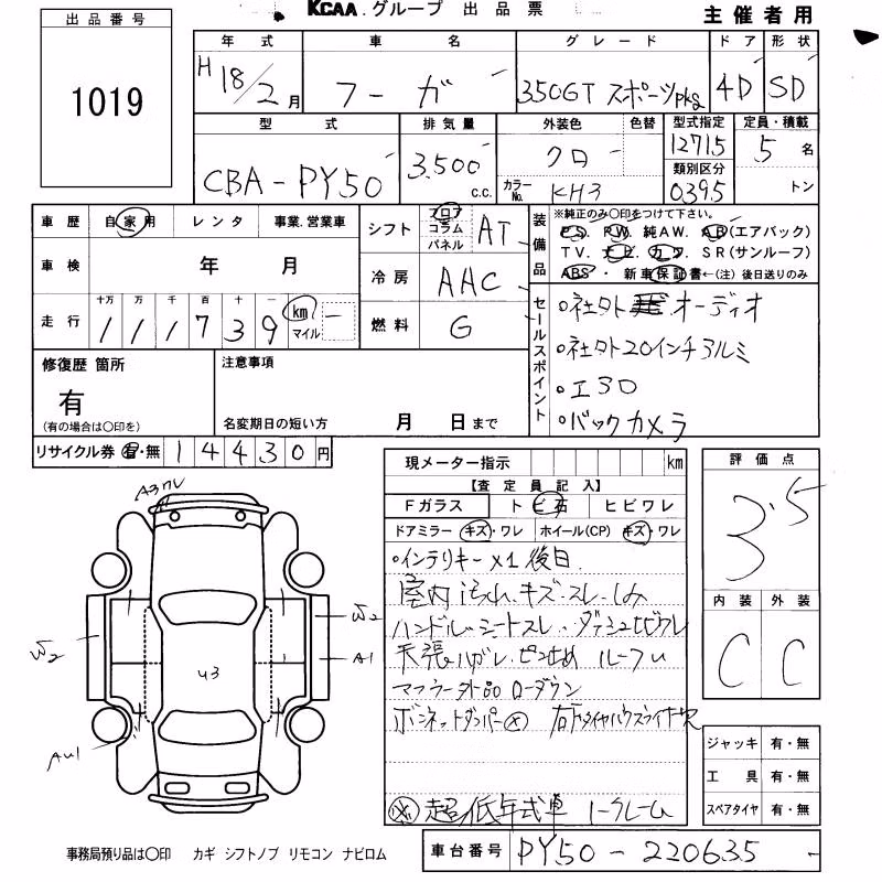 NISSAN FUGA