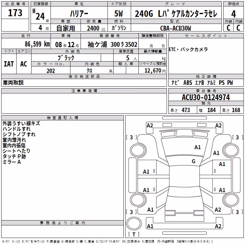 TOYOTA HARRIER