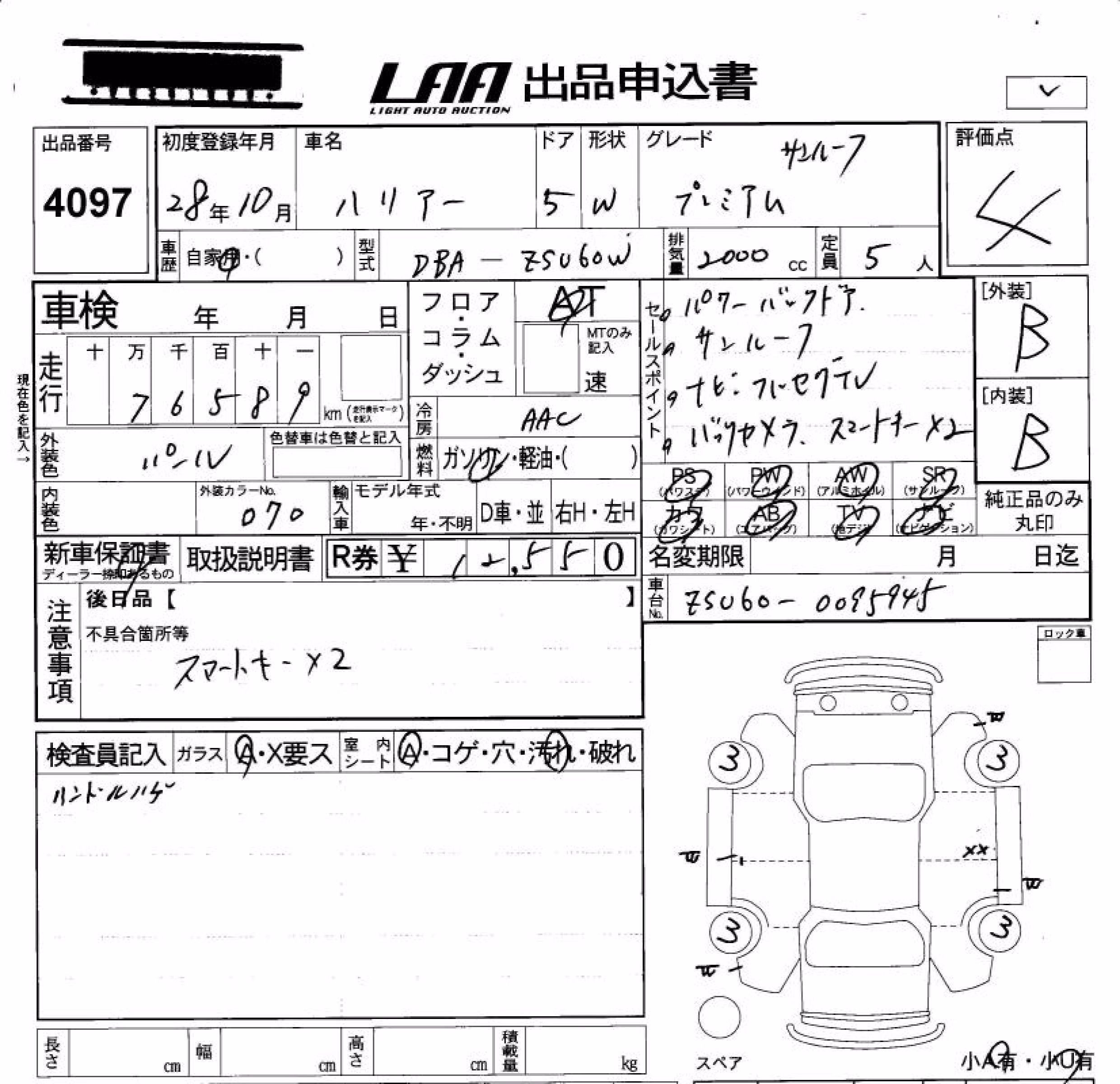 TOYOTA HARRIER