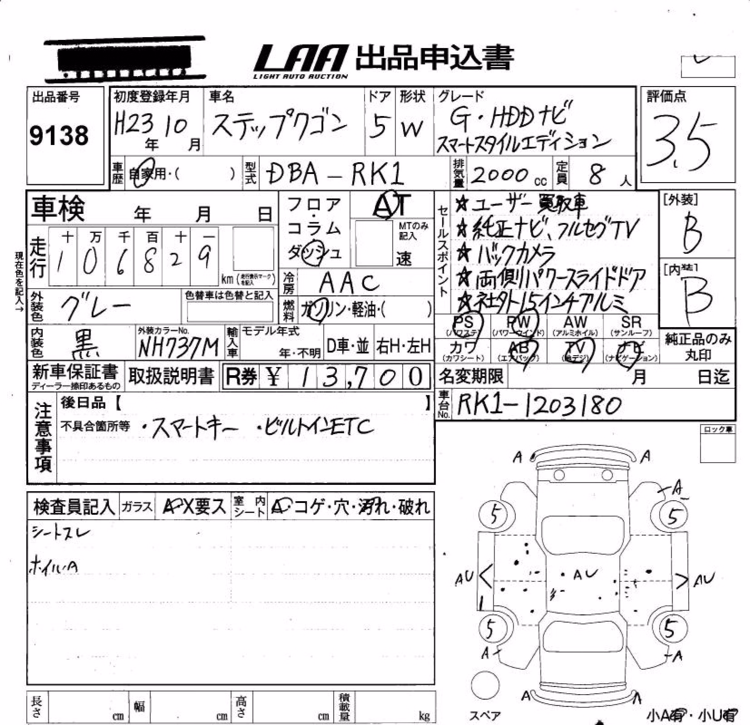HONDA STEPWGN