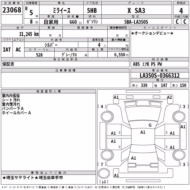 DAIHATSU MIRA E:S