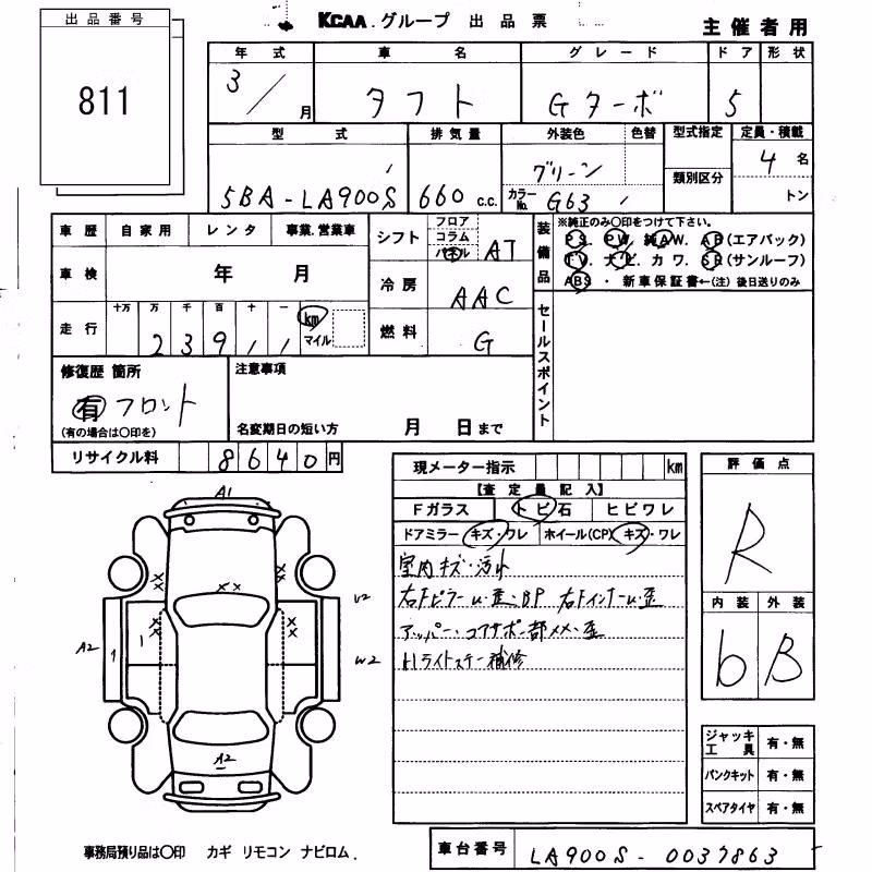 DAIHATSU TAFT