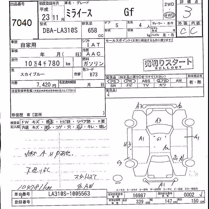 DAIHATSU MIRA E:S