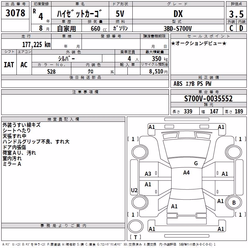 DAIHATSU ATRAI