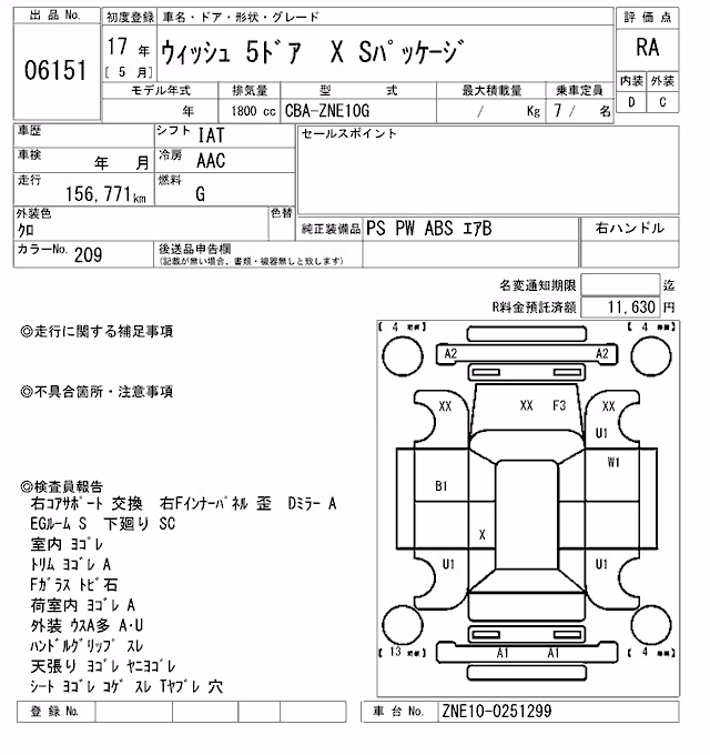 TOYOTA WISH