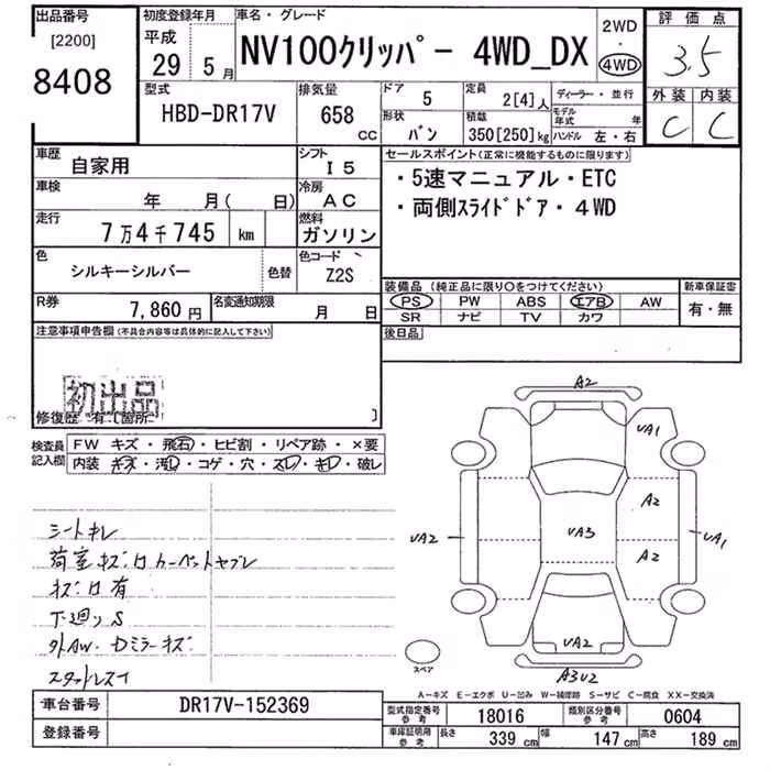 NISSAN NV100 CLIPPER