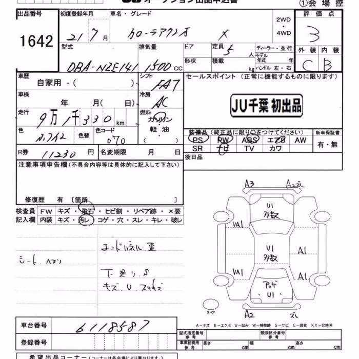 TOYOTA COROLLA AXIO