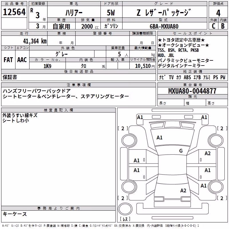TOYOTA HARRIER