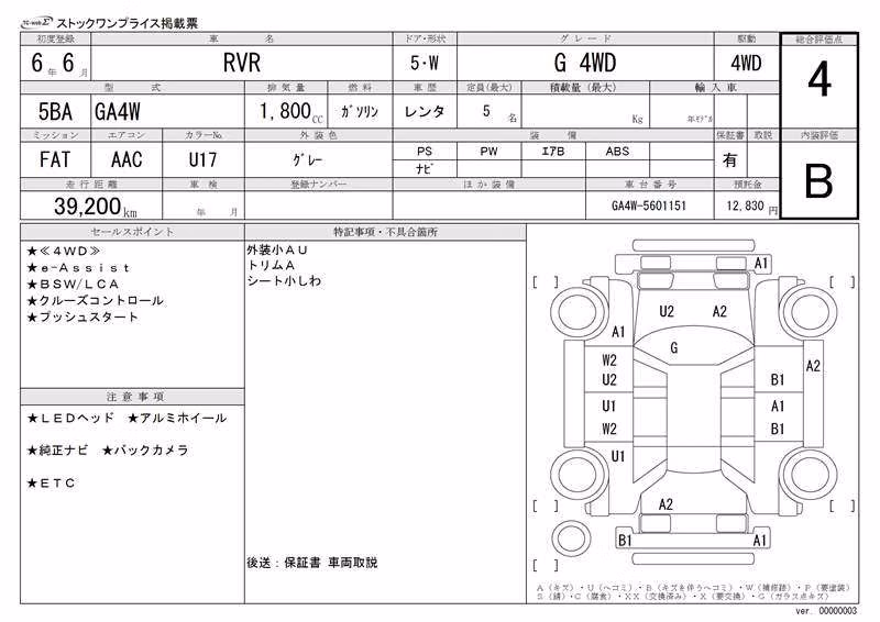 MITSUBISHI RVR