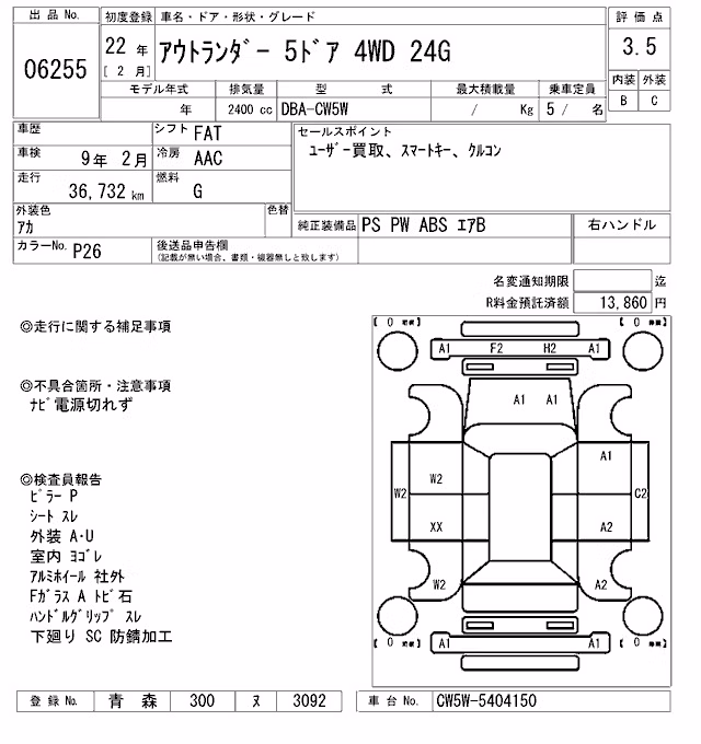 MITSUBISHI OUTLANDER