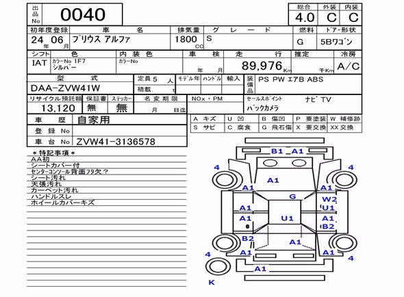 TOYOTA PRIUS ALPHA