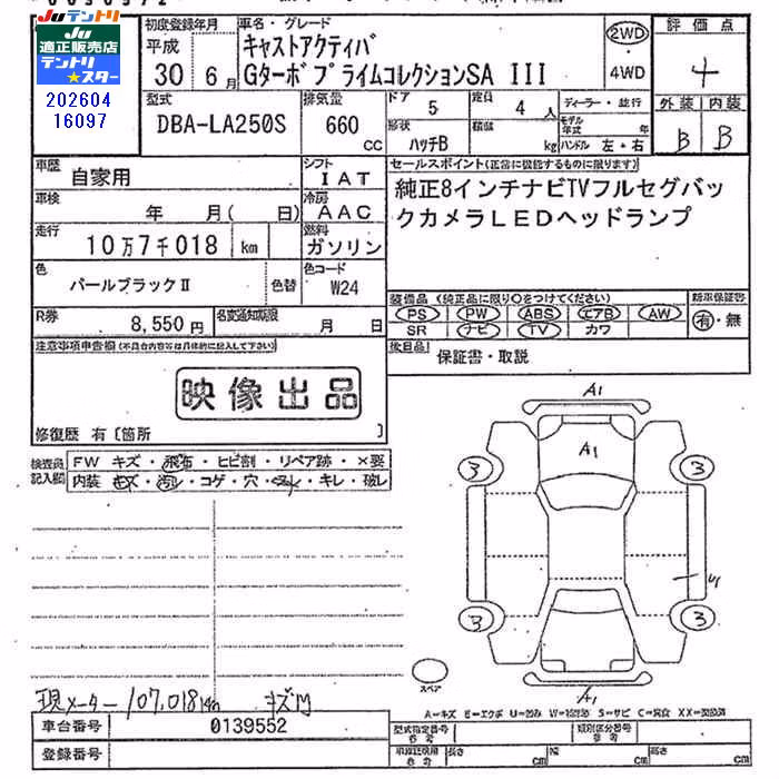 DAIHATSU CAST