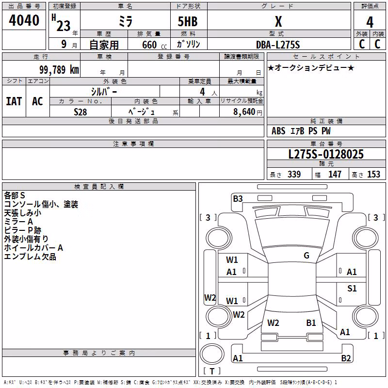 DAIHATSU MIRA