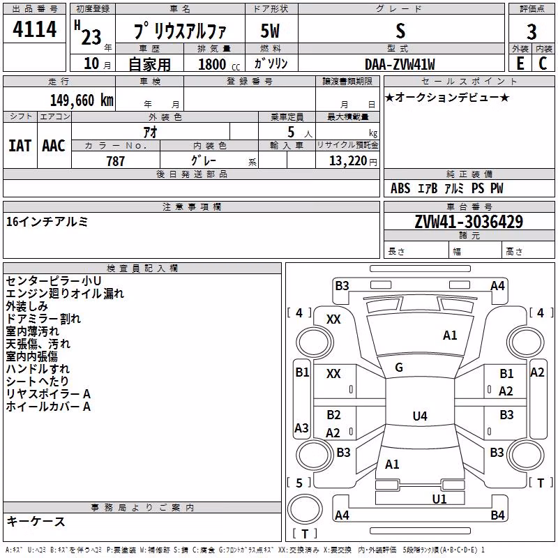 TOYOTA PRIUS ALPHA