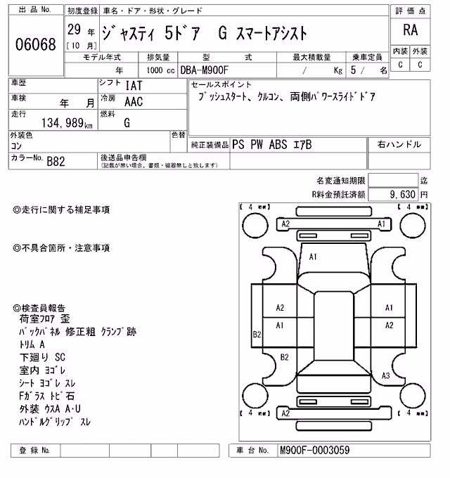 SUBARU JUSTY